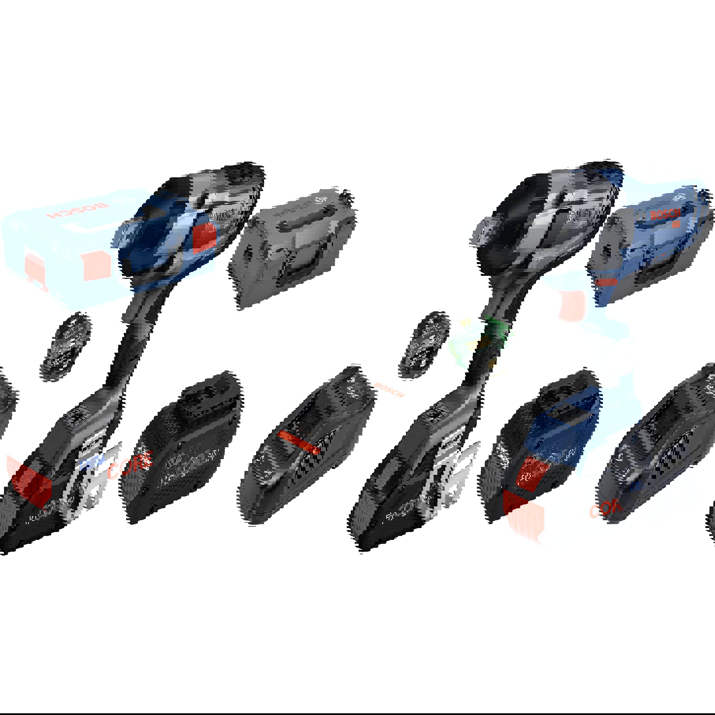 Bosch Professional GDS 18V-1050 HC 06019J8202 Akku-Drehschlagschrauber 1050 Nm 18 V Anzahl mitgelieferte Akkus 2 8.0 Ah 