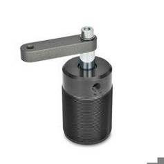 GN 876-40-16-R-B Schwenkspanner | pneumatisch mit Gewindebohrung