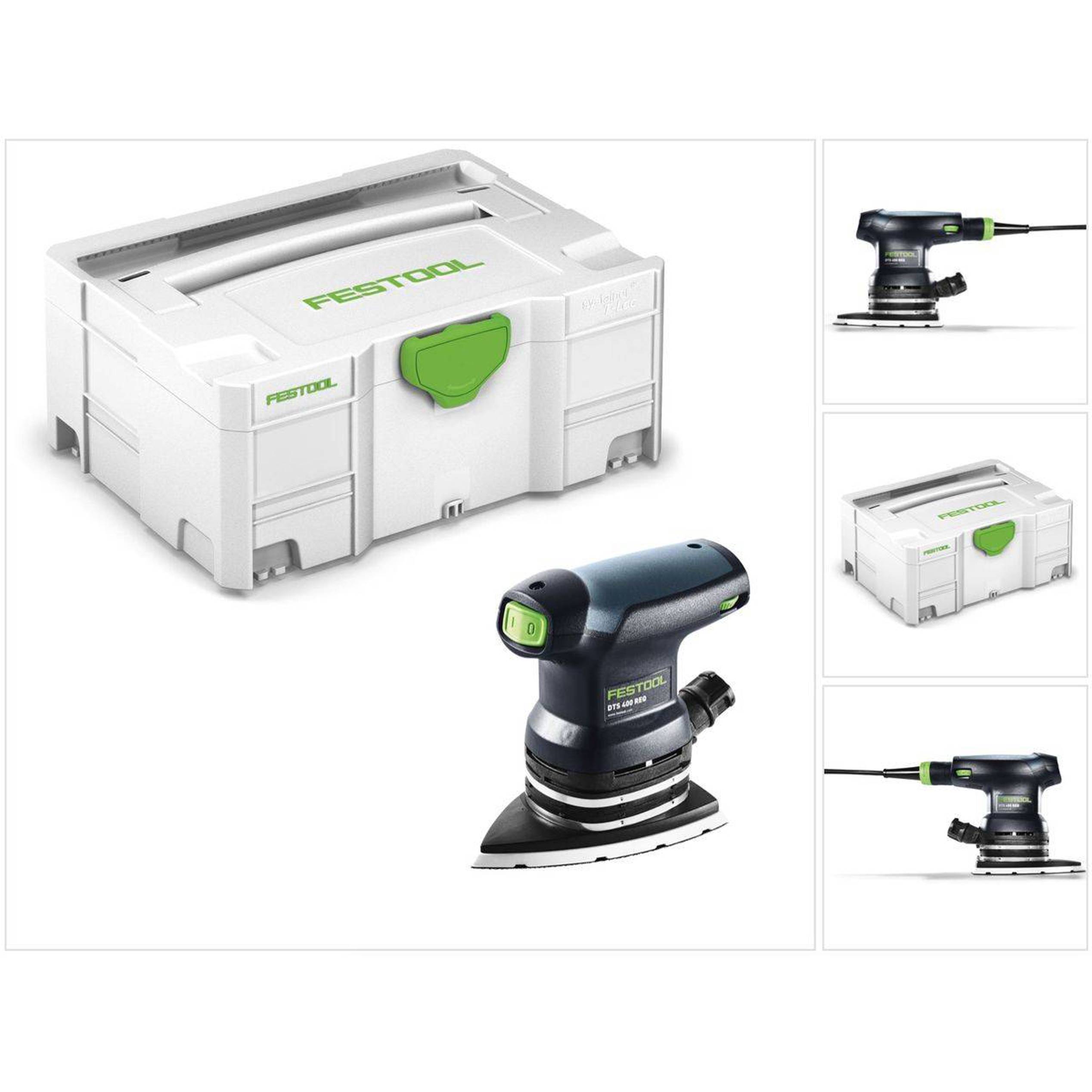 Festool DTS 400 REQ-Plus Delta Schleifer 250 W im Systainer mit Zubehör ( 574635 )