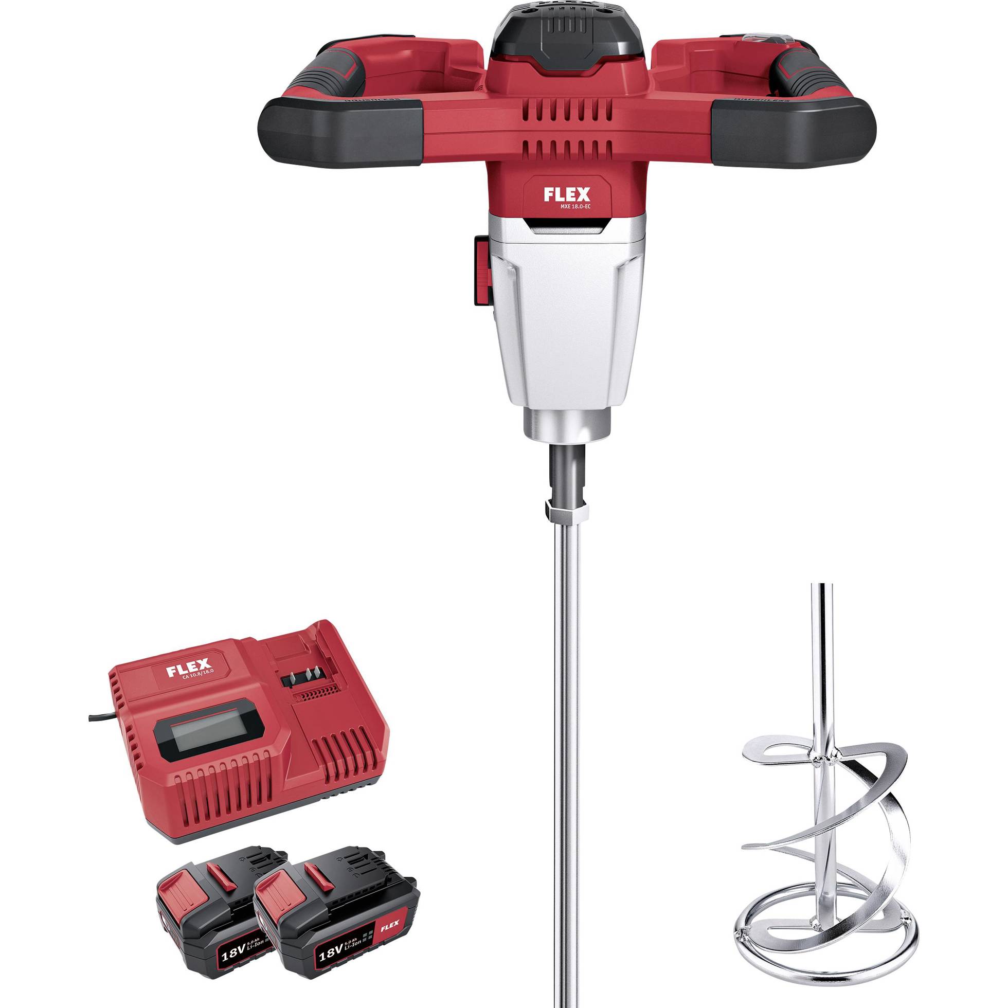 Flex MXE 18.0-EC/5.0 Set + WR2 120 495972 Akku-Rührwerk