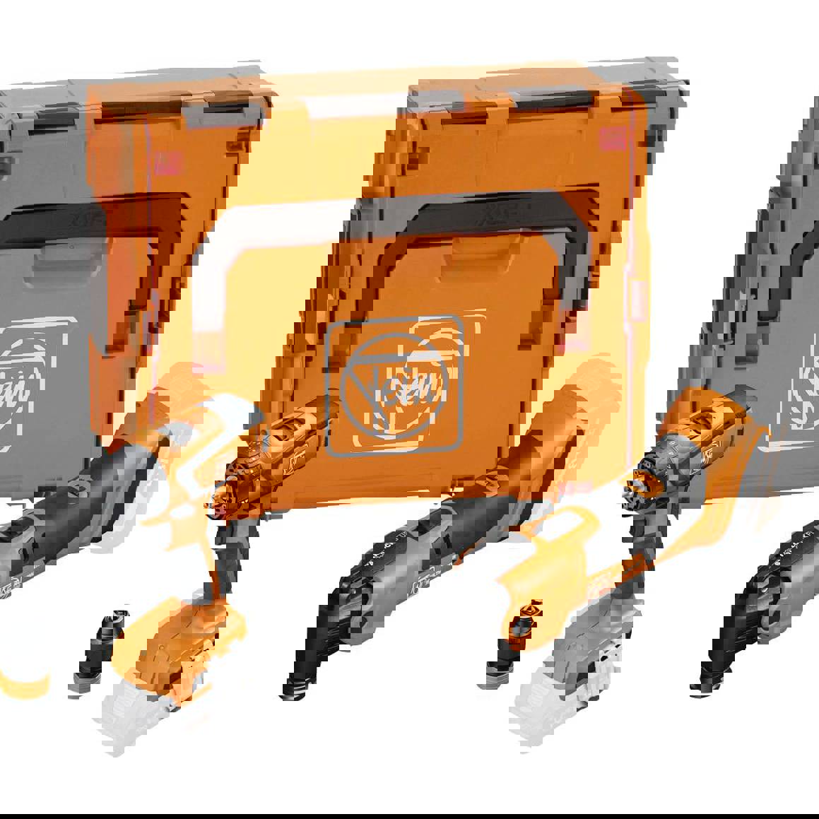 Fein Combo AMM500+ASCM-QSW+LBoxx 99100000838 Multifunktionswerkzeug Anzahl mitgelieferte Akkus 0