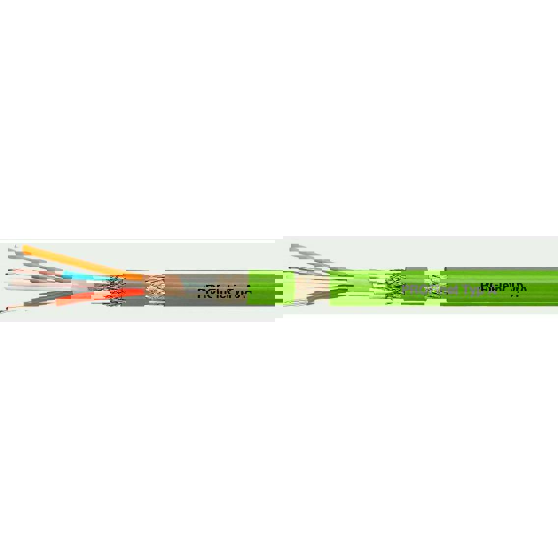 Helukabel - 800653 HELUKAT PROFInet A Busleitung Geschirmt Flammwidrig 2 x 2 x 0.32 mm² 100 m Grün