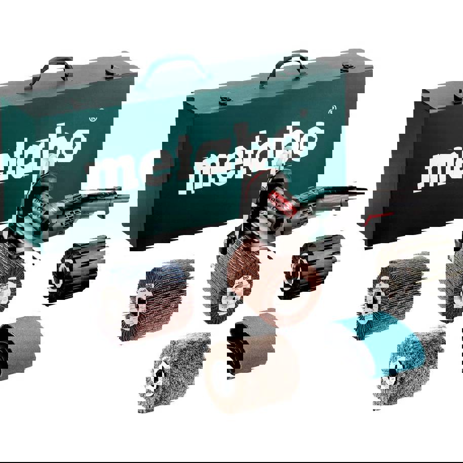 Metabo Satiniermaschine 602259500 SE 17-200 RT Set 230 V Werkzeugaufnahme M14 100 | 200 mm 50 | 100 mm