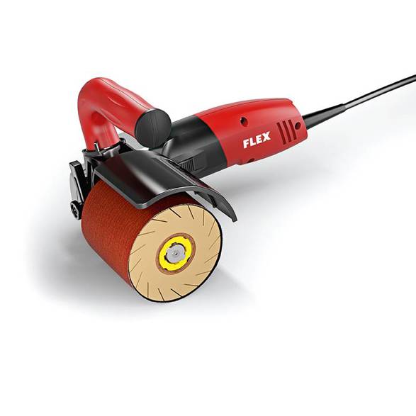 Flex Satiniermaschine 433454 BSE 14-3 INOX Set 230 V Werkzeugaufnahme 19 mm max. 125 mm max. 100 mm