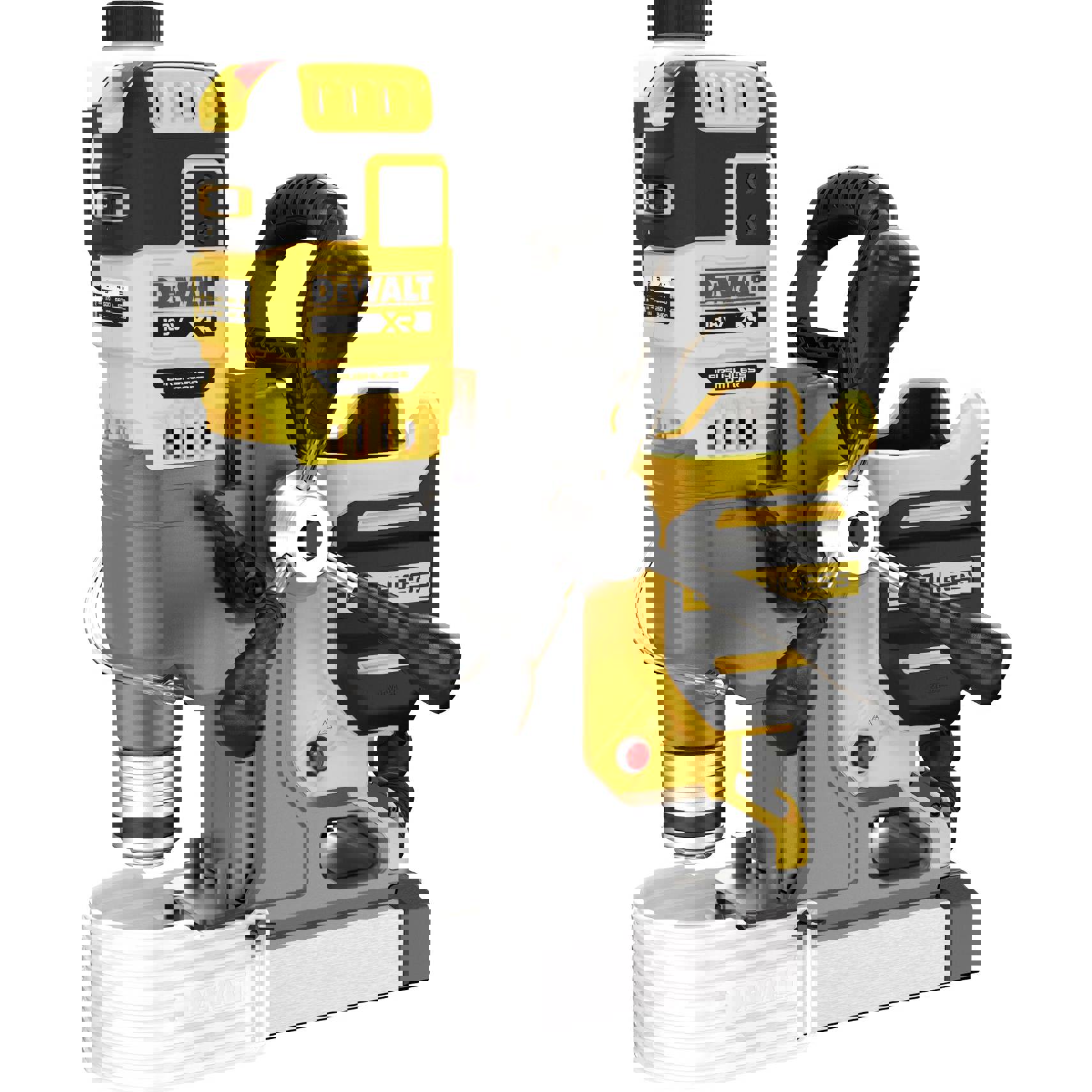 DEWALT DCD1623N-XJ 2-Gang-Magnetbohrmaschine ohne Akku | ohne Ladegerät | inkl. Koffer