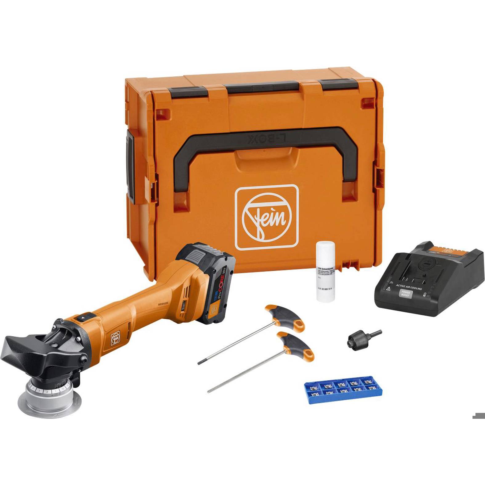 Fein AKFH 18-5 AS Fase mit 1x 8Ah ProCORE Kantenfräser 18 V