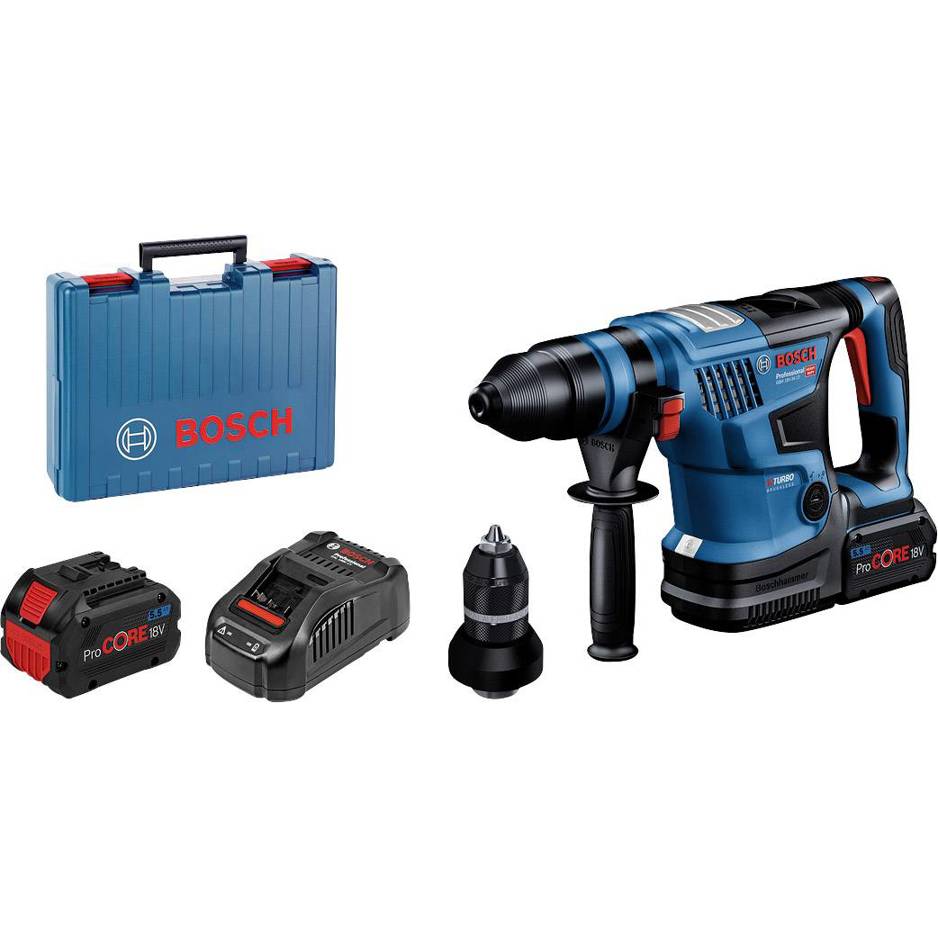 Bosch Professional GBH 18V-34 CF SDS-Plus-Akku-Bohrhammer 18 V 5.5 Ah Li-Ion