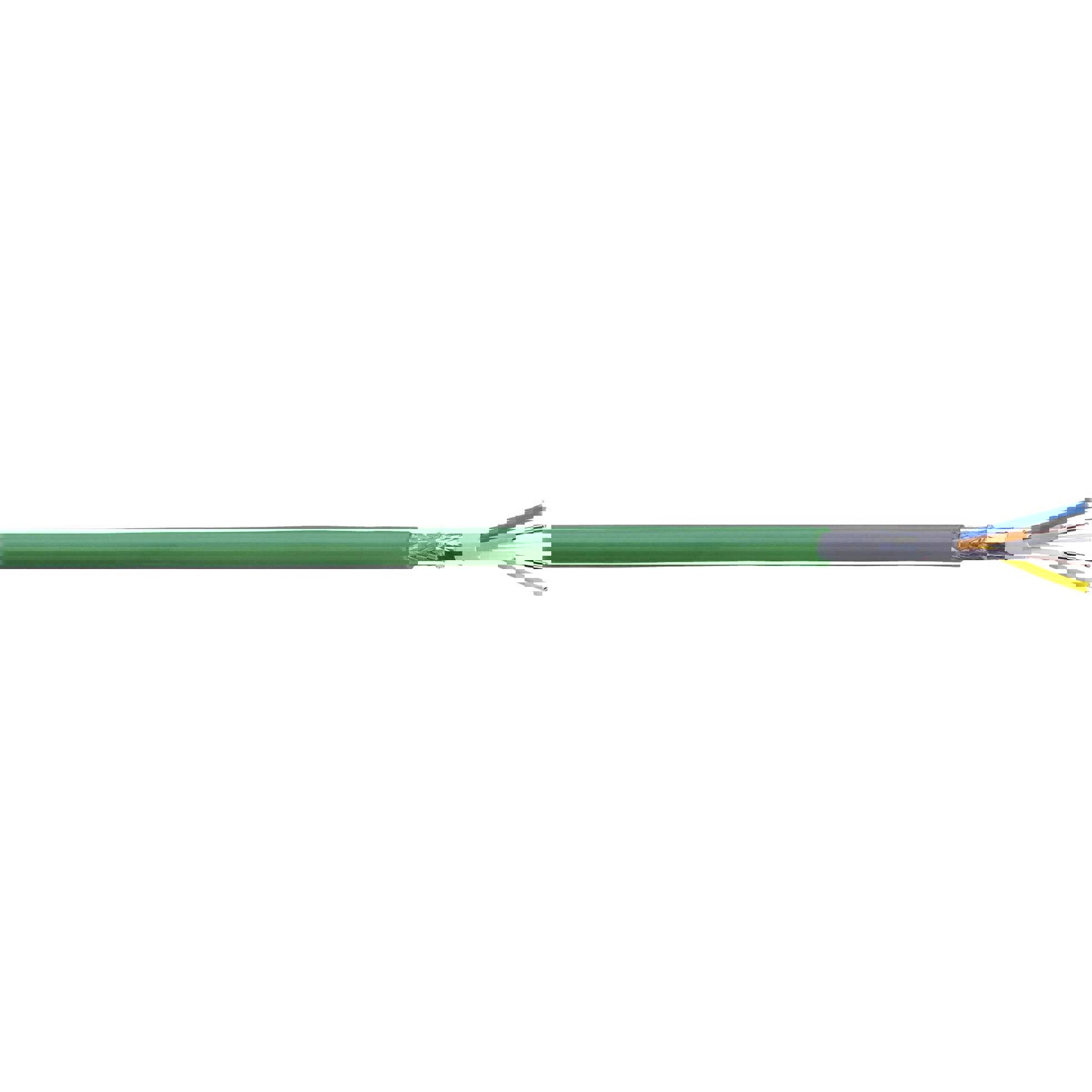 Belden - 70007E.00500 - Flexible Busleitung Profinet Typ B, 4 x 0.5 mm², PVC, Geschirmt, Grün, Meterware