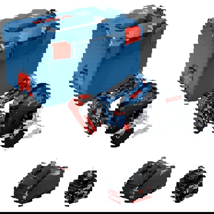Bosch Professional GKM 18V-50 Akku-Handkreissäge Schnitttiefe max. (90°) 50 mm 18 V 5 Ah