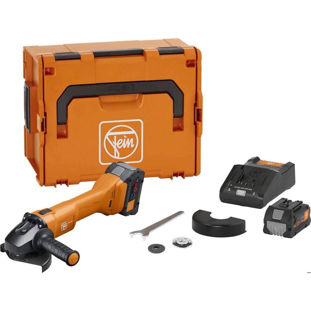 Fein 71221662000 Akku-Winkelschleifer 125 mm 18 V 8 Ah