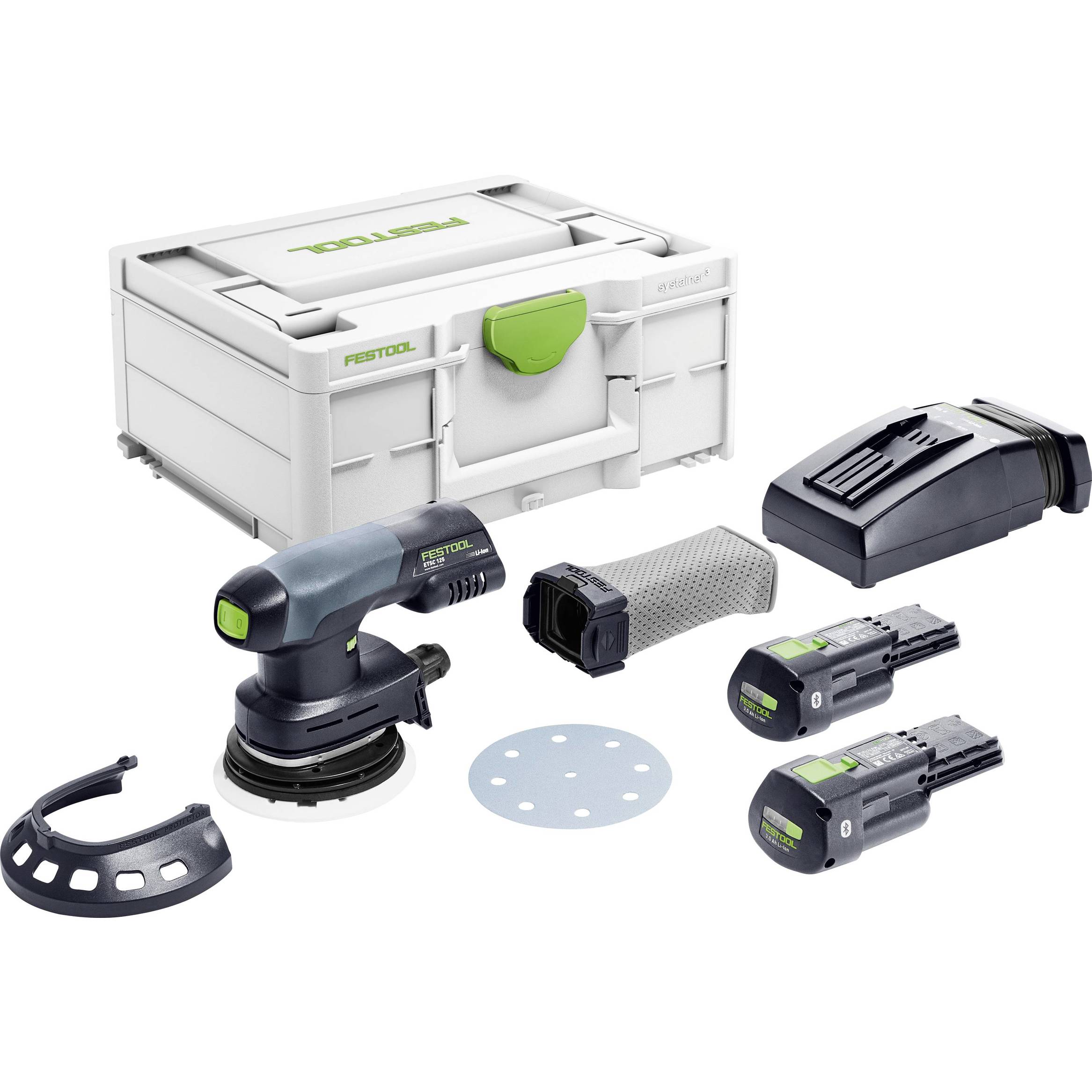 Festool ETSC 125 3,0 I-Plus 577694 Akku-Exzenterschleifer 18 V Ø 125 mm