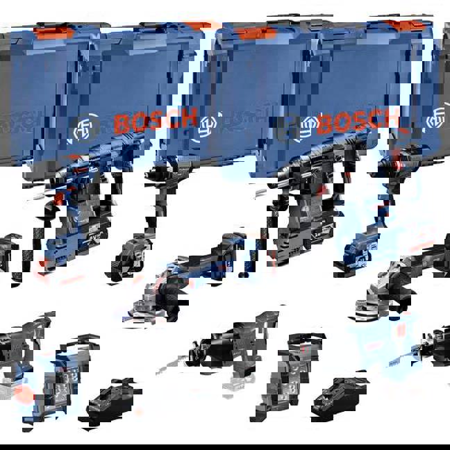 Bosch Professional GSB+GBH+GWS+GSA+GLI 0615A5007S Werkzeugset