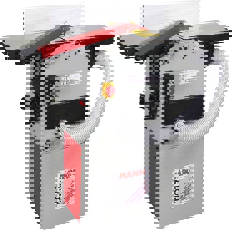 Holzmann Maschinen HOB260ABS_400V Abricht- und Dickenhobelmaschine mit Absaugung 1500/2100 W 254 mm