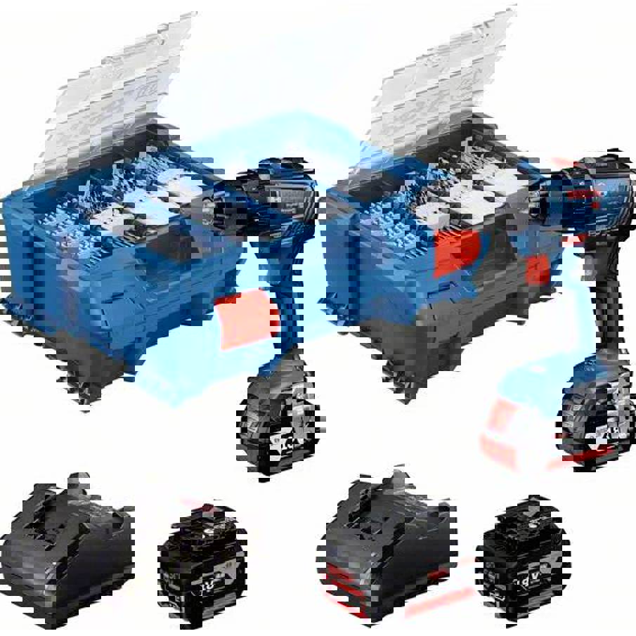 Bosch GSB 18V-55 | Handbohrmaschine | Ohne Schlüssel | Bürstenlos | 1,3 cm | 1800 RPM | 3,5 cm