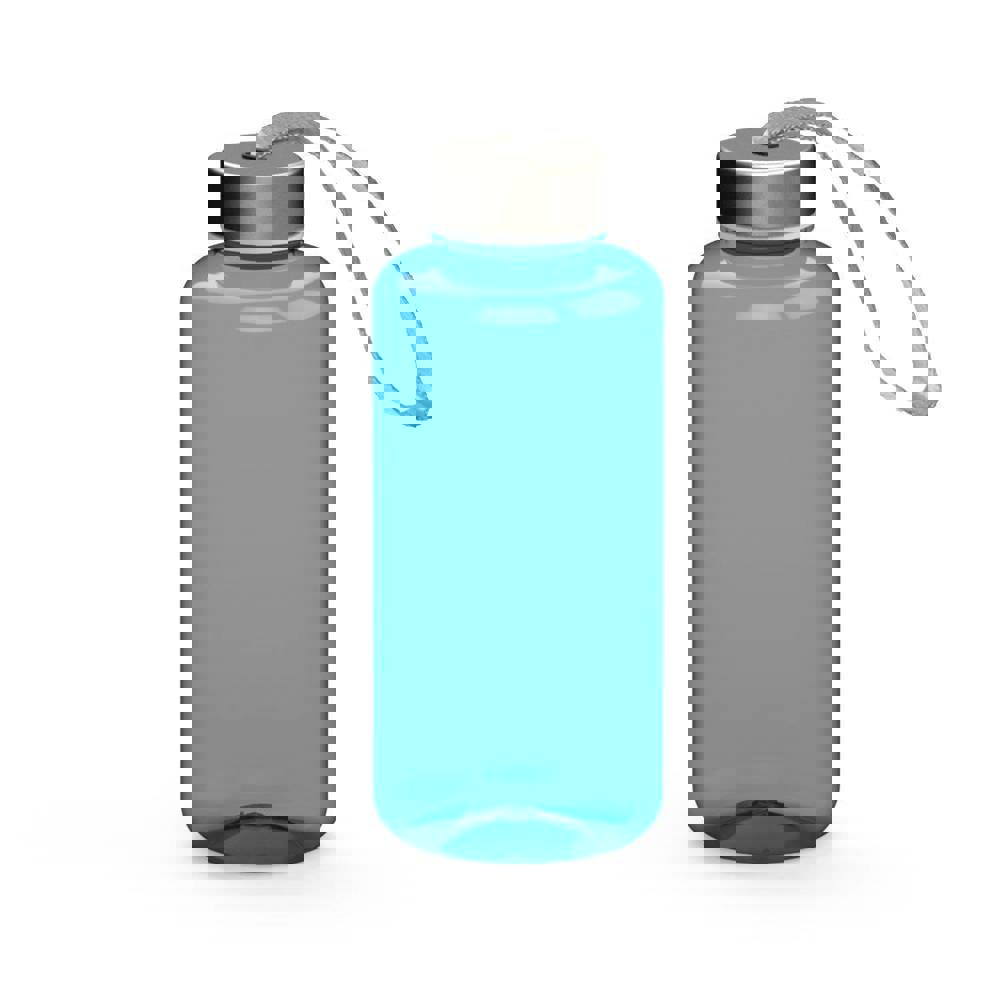 Elasto - Model Pure - Trinkflasche (1,0 l) Transparent-Blau