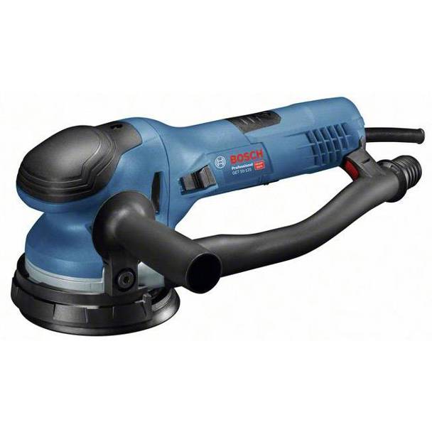 Bosch Professional GET 55-125 0601257000 Exzenterschleifer mit Zubehör 550 W