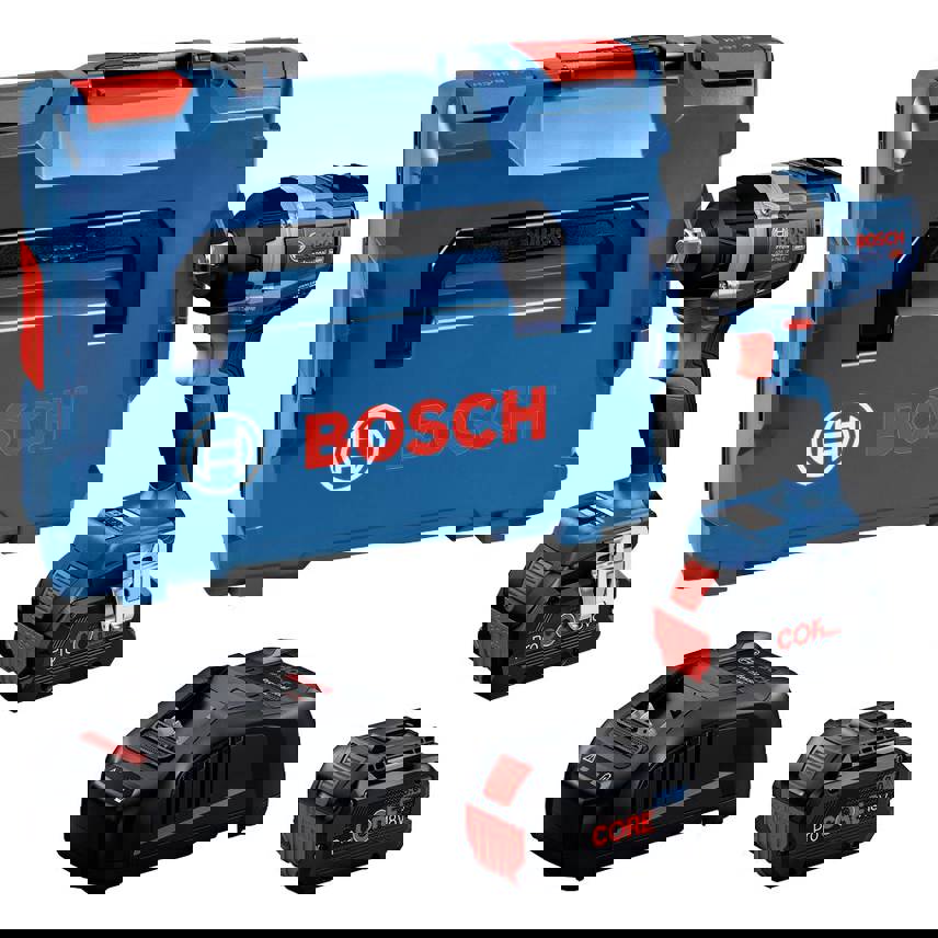 Bosch Professional GDS 18V-750 C 06019L9002 Akku-Drehschlagschrauber 750 Nm 18 V Anzahl mitgelieferte Akkus 2 8.0 Ah