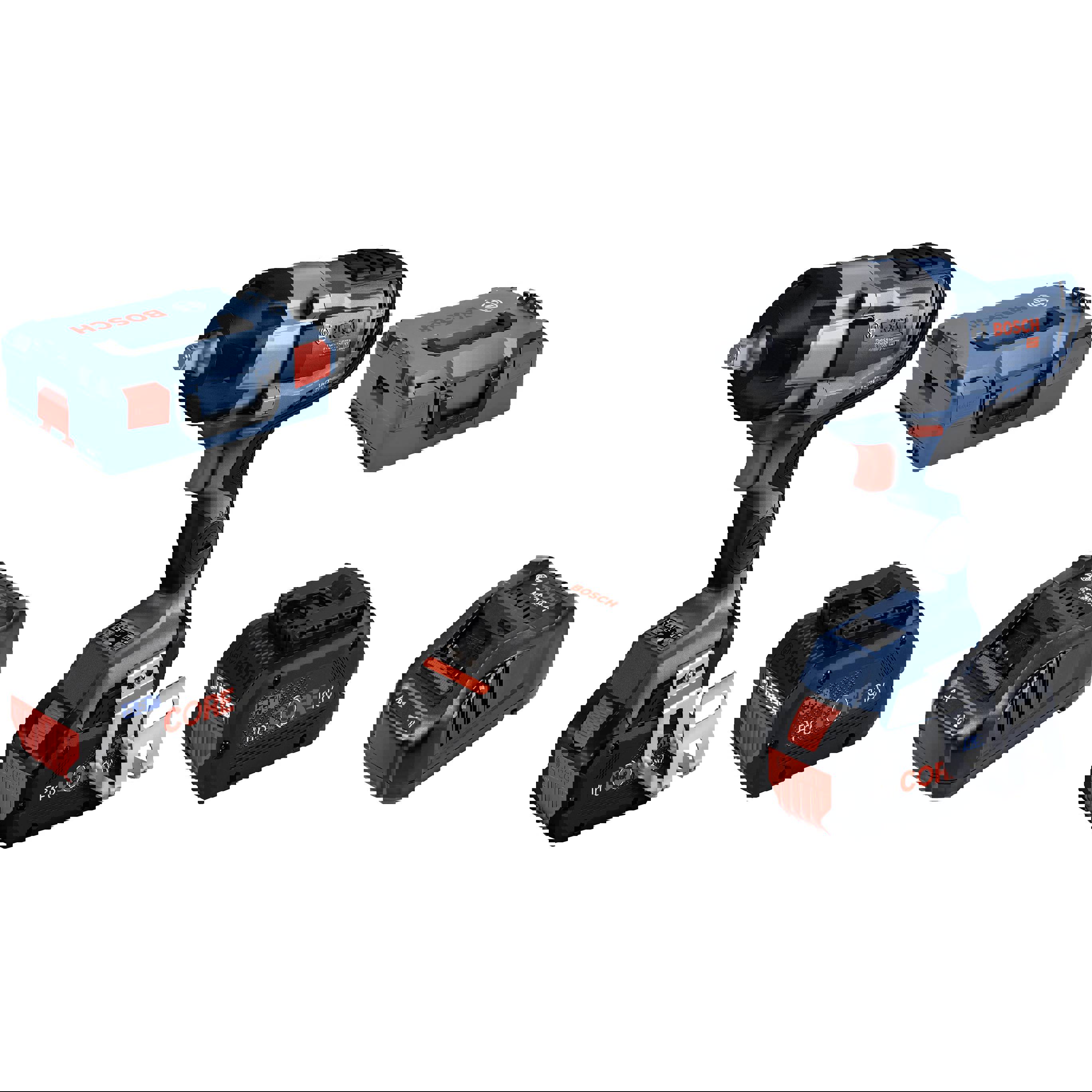 Bosch Professional GDS 18V-1000 C 06019J8003 Akku-Drehschlagschrauber 1000 Nm | Losbrechmoment max.1600 Nm 18 V Anzahl mi