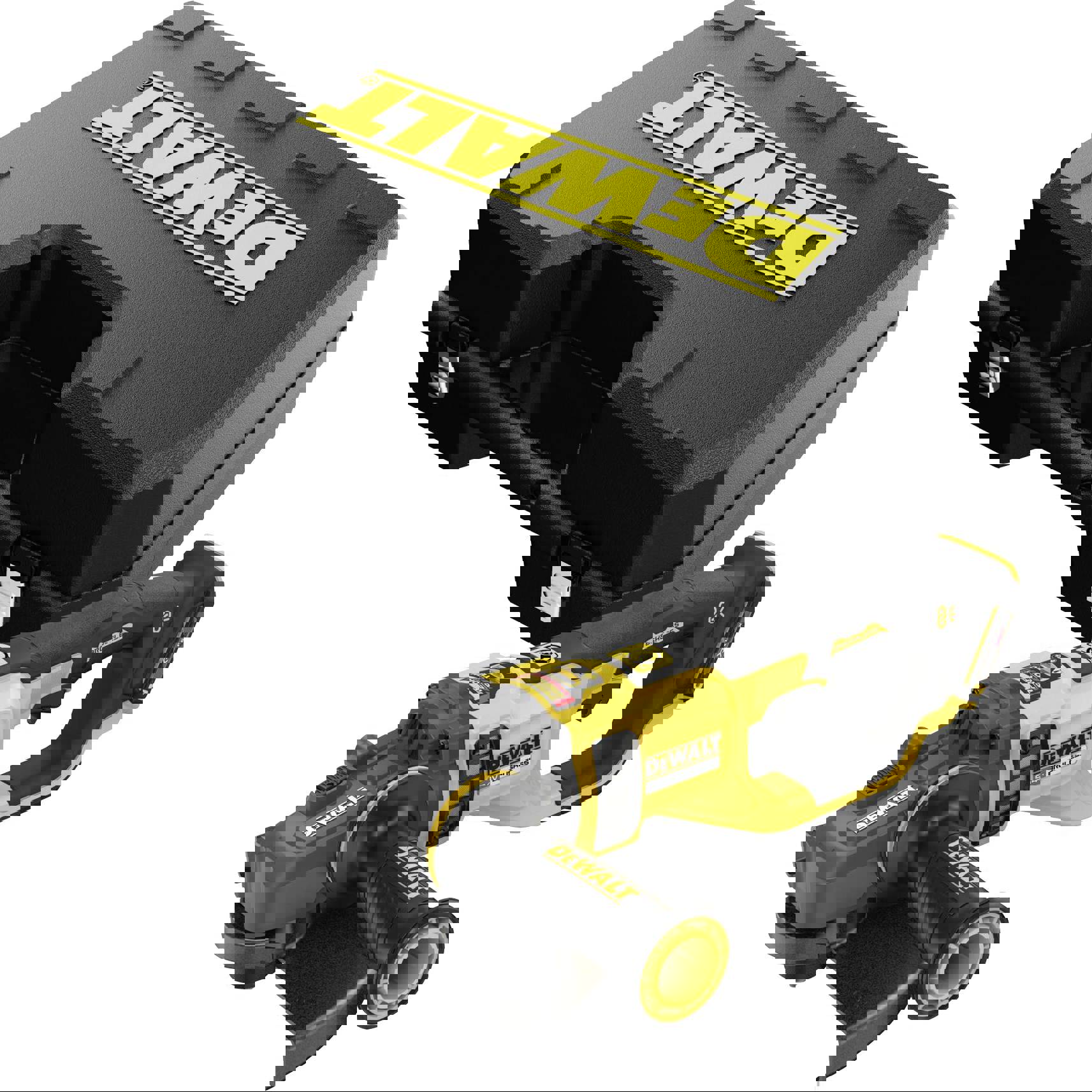 DEWALT DCG460NK-XJ Akku-Winkelschleifer inkl. Koffer | ohne Akku | ohne Ladegerät 54 V