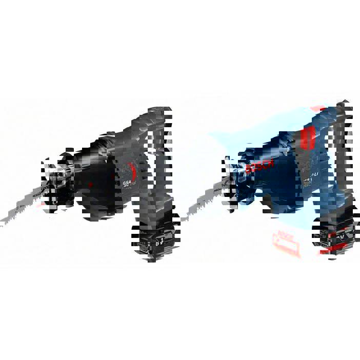 Bosch Professional GSA 18 V-LI Akku-Säbelsäge 060164J00B inkl. 2. Akku | inkl. Ladegerät | inkl. Koffer 18 V 5 Ah