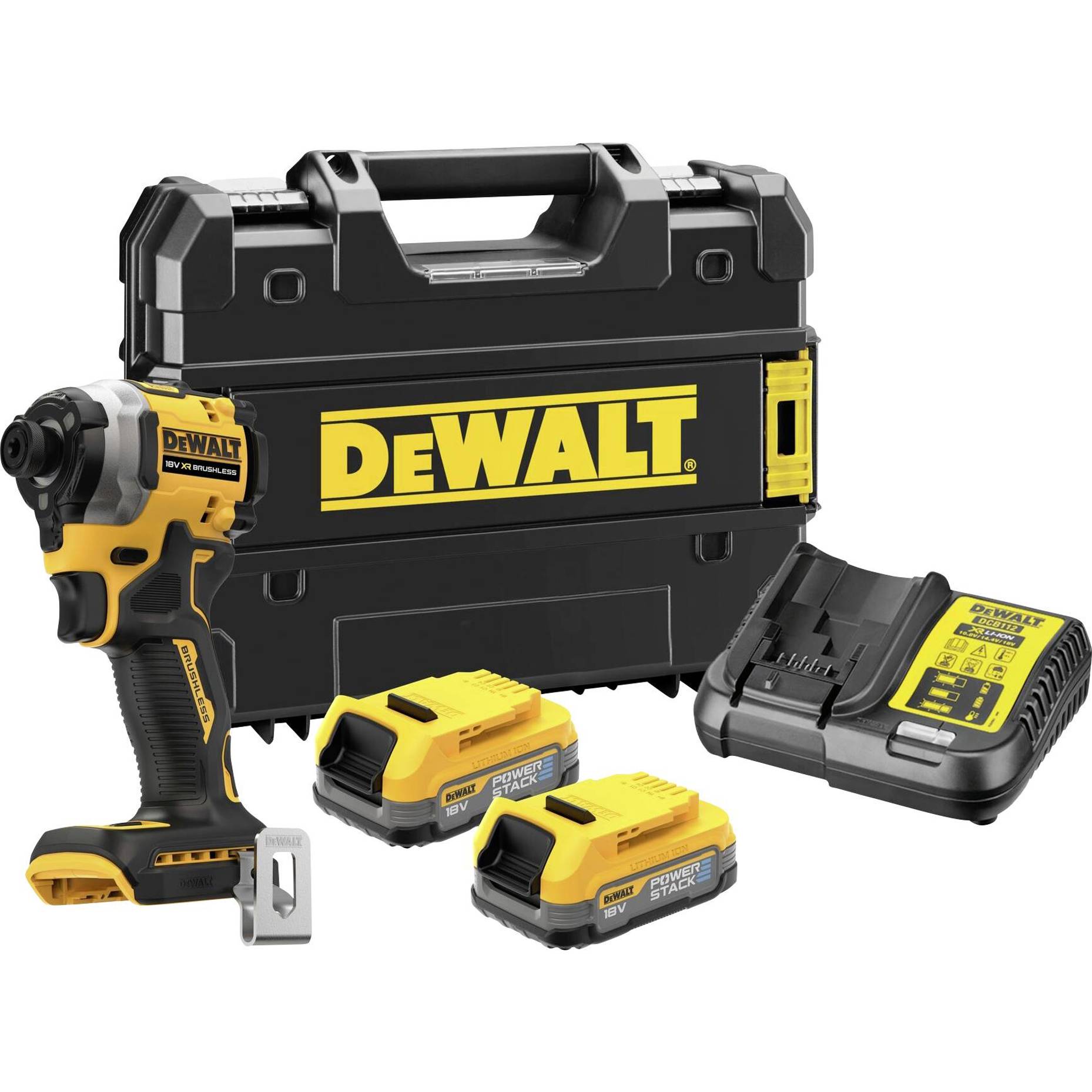 DEWALT DCF850E2T-QW DCF850E2T-QW Akku-Schlagschrauber 18 V 1700 mAh