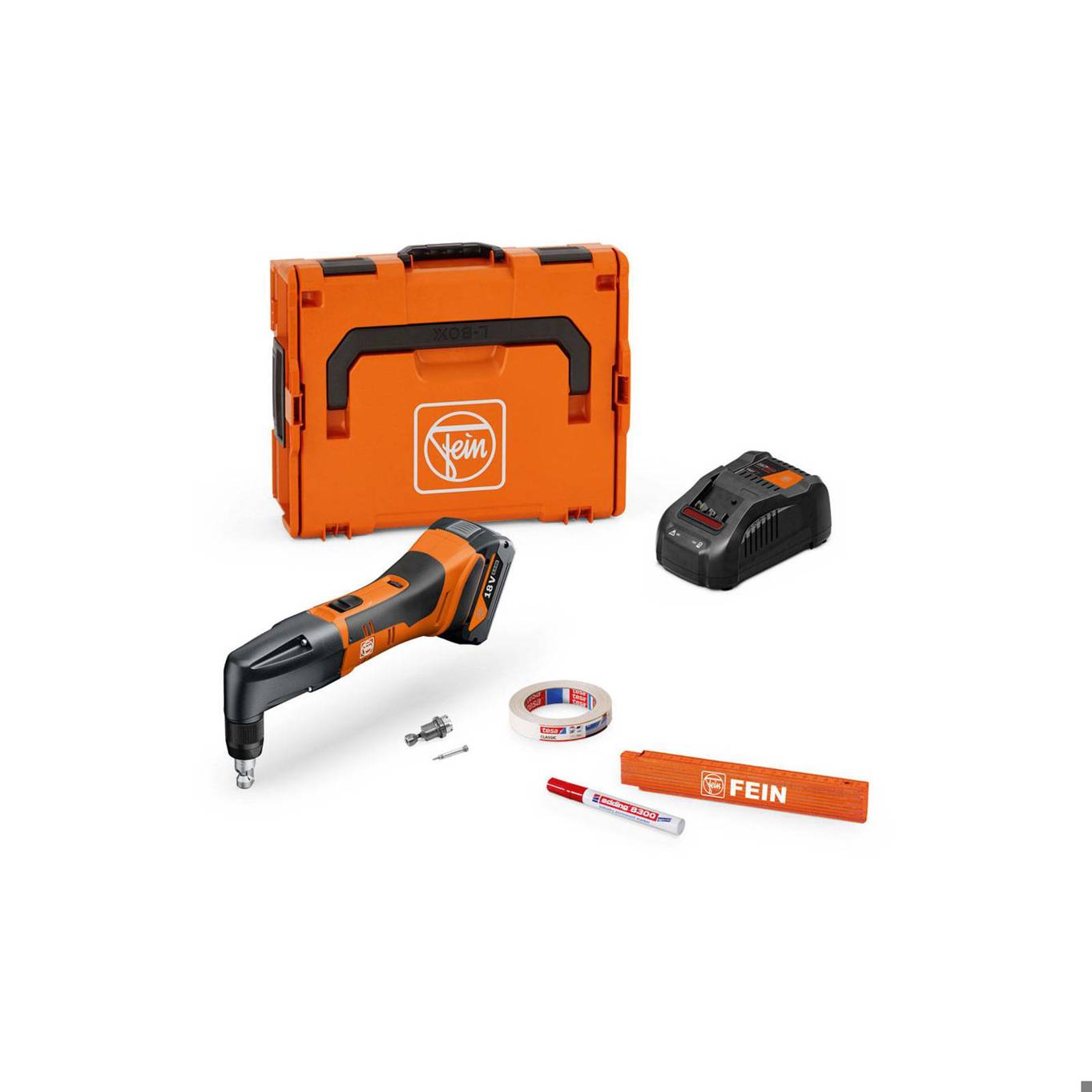 Fein Akku-Knabber bis 1,3 mm ABLK 18 1.3 CSE AS Set / 1x 5,0 Ah Akku + Ladegerät | 71321063000