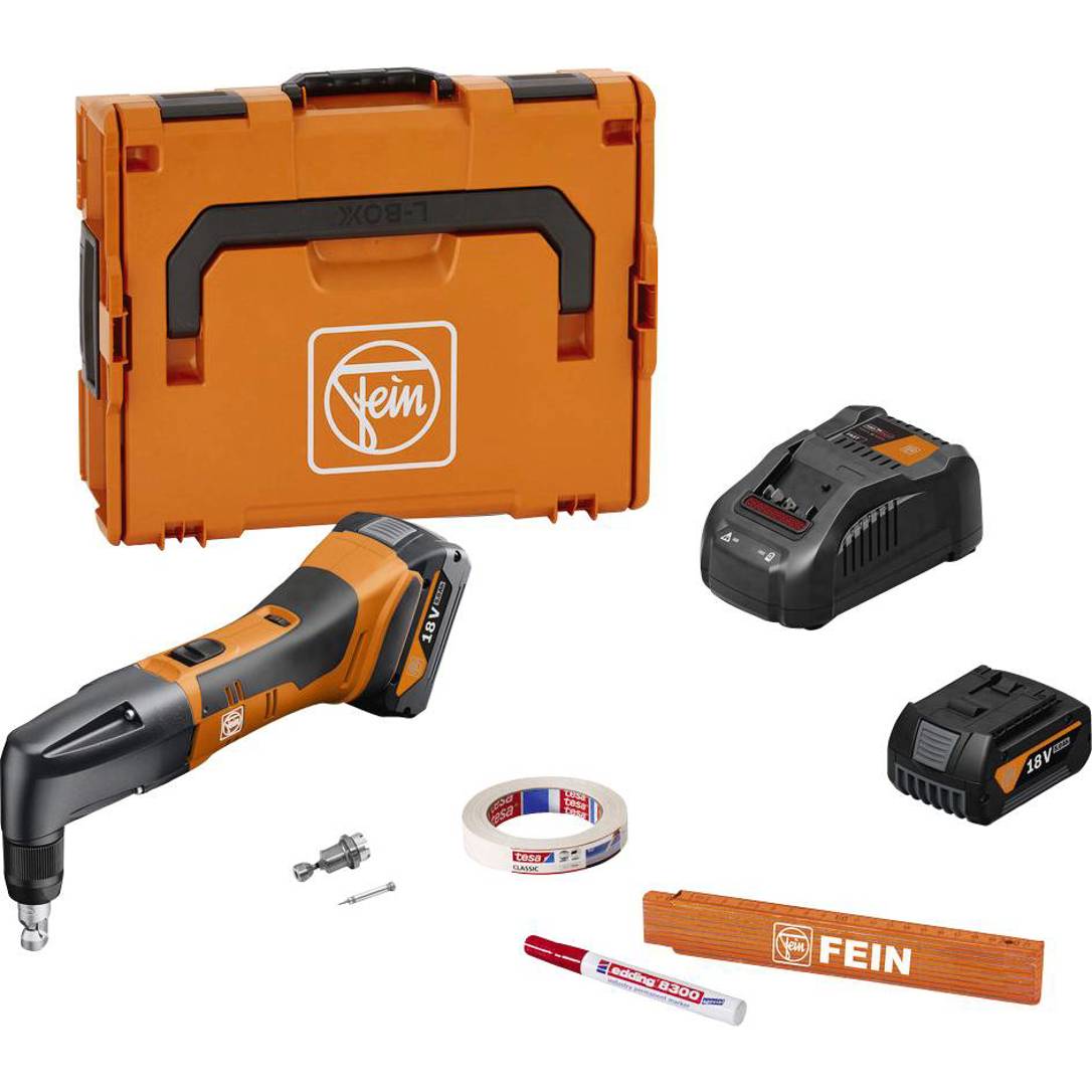 Fein Akku-Knabber ABLK 18 1.3 CSE AS Set 2x 5Ah 71321064000 Betriebsspannung 18 V Akkuspannung 18 V