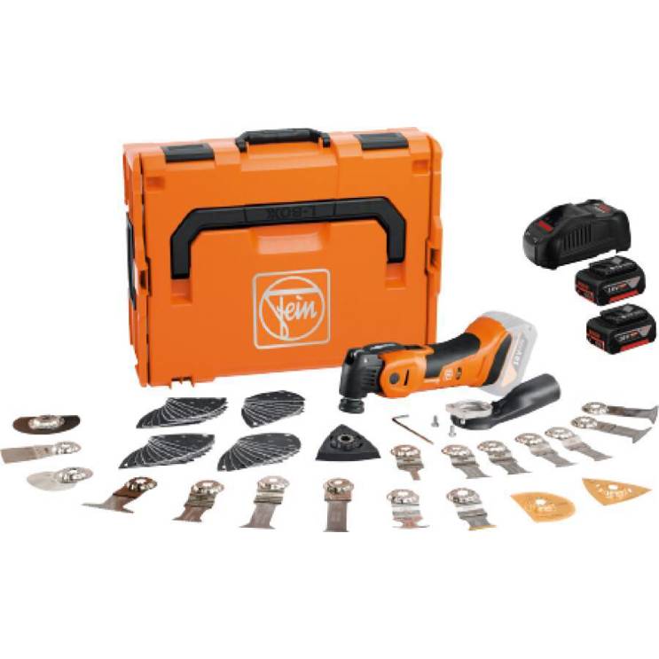 Akku-Multi-Tool Multimaster AMM 700 Max TOP 65198+61466 Typ Set Opt. | Lieferumfang 2x 5,0 Ah Akkus | Ladegerät GAL 1880
