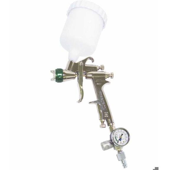 Farbspritzpistole SLIM S HVLP m.Düsensatz 1,7mm nebelarm ELMAG
