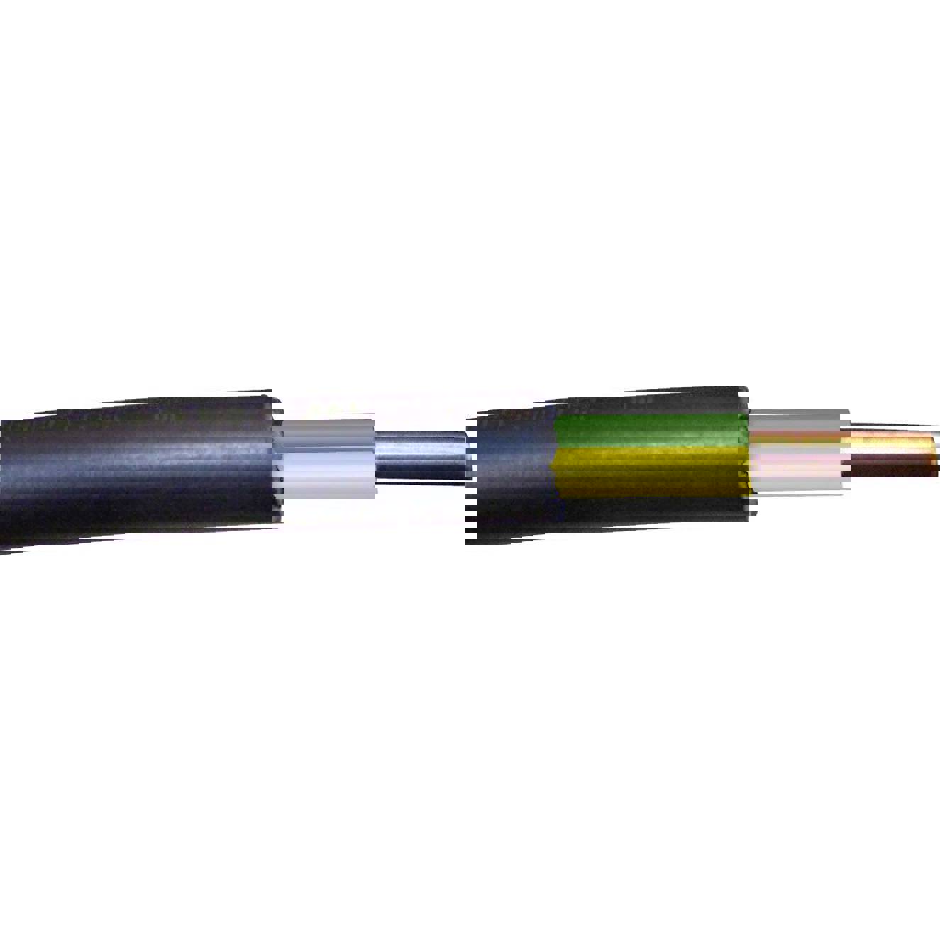 Helukabel - 32003 SW (Flammwidriges Erdungskabel NYY-J-RE) - 1 x 10 mm² Schwarz, PVC, Erdverlegung geeignet