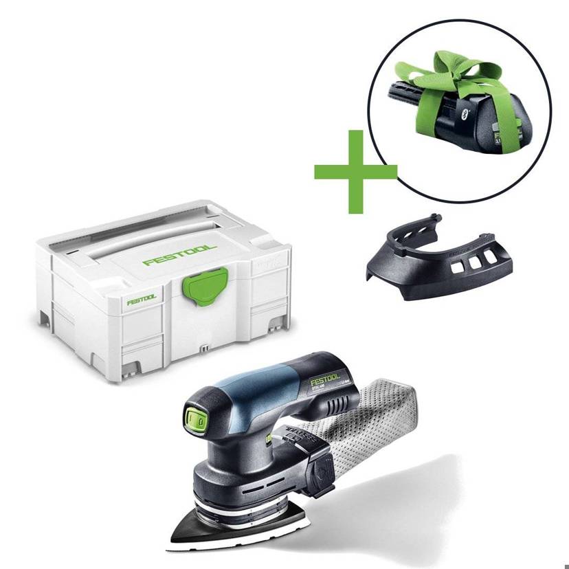 Festool 577029 | Akku-Deltaschleifer DTSC 400-Basic-ERGO mit Akku GRATIS o. Ladegerät im Systainer