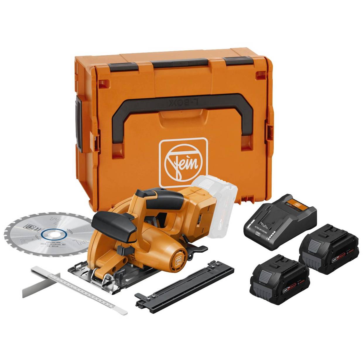 Fein AHKS 18-57 AS Set Akku-Handkreissäge inkl. 2. Akku | inkl. Ladegerät | inkl. Koffer 18 V 8 Ah