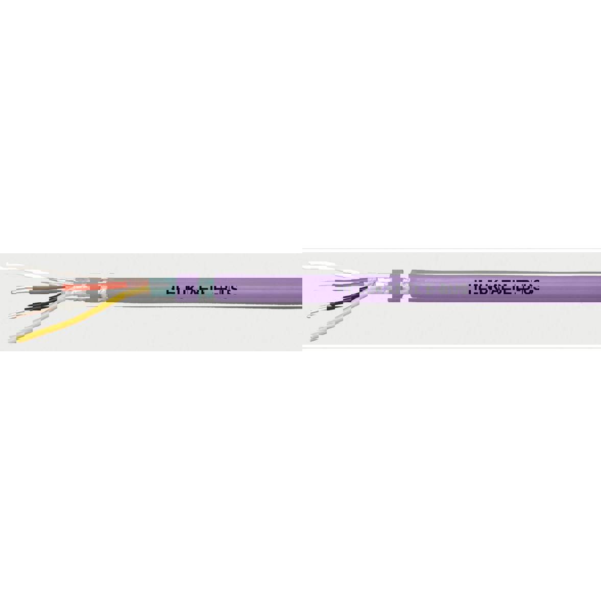 Helukabel - 80826 (EIB/KNX Busleitung) 2 x 2 x 0.5 mm² - Halogenfrei, Geschirmt, Flammwidrig, Blau-Lila, 100 m